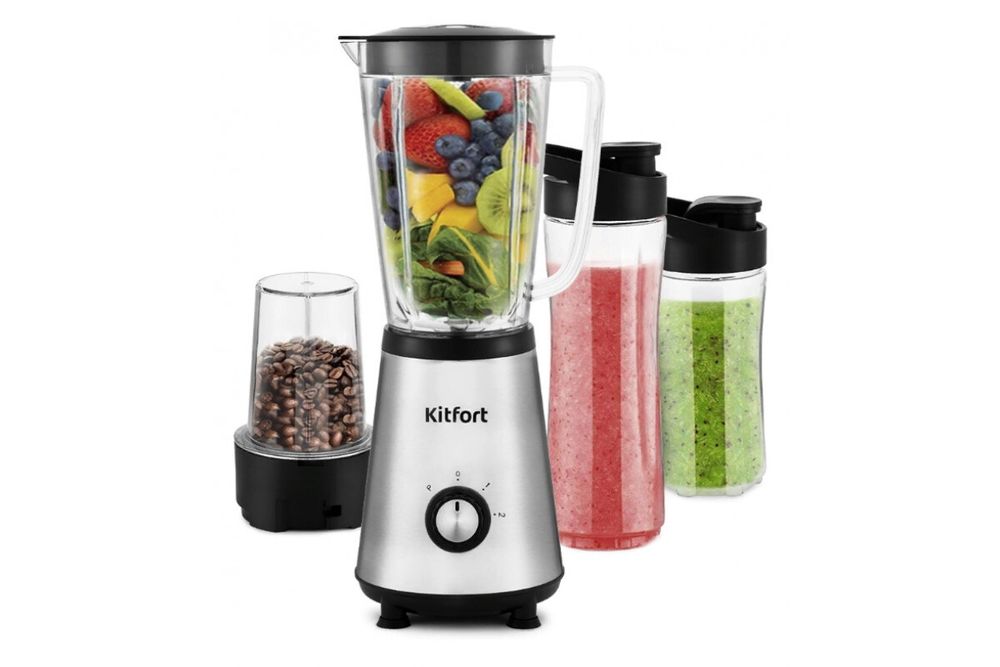 Блендер Kitfort KT-1340-3 серебристый