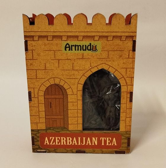 Armudu Azerbaijan tea Qala divarı maket çay