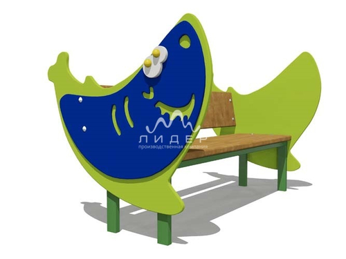 Скамейка детская “Акула”