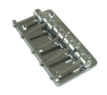 BB010-CR Бридж (струнодержатель) для 5-струнной бас-гитары, хром, Paxphil