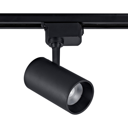 ULB-Q230 28W-4000К BLACK Светильник-прожектор светодиодный трековый. 2400 Лм. Белый свет 4000К. Корпус черный. ТМ Volpe