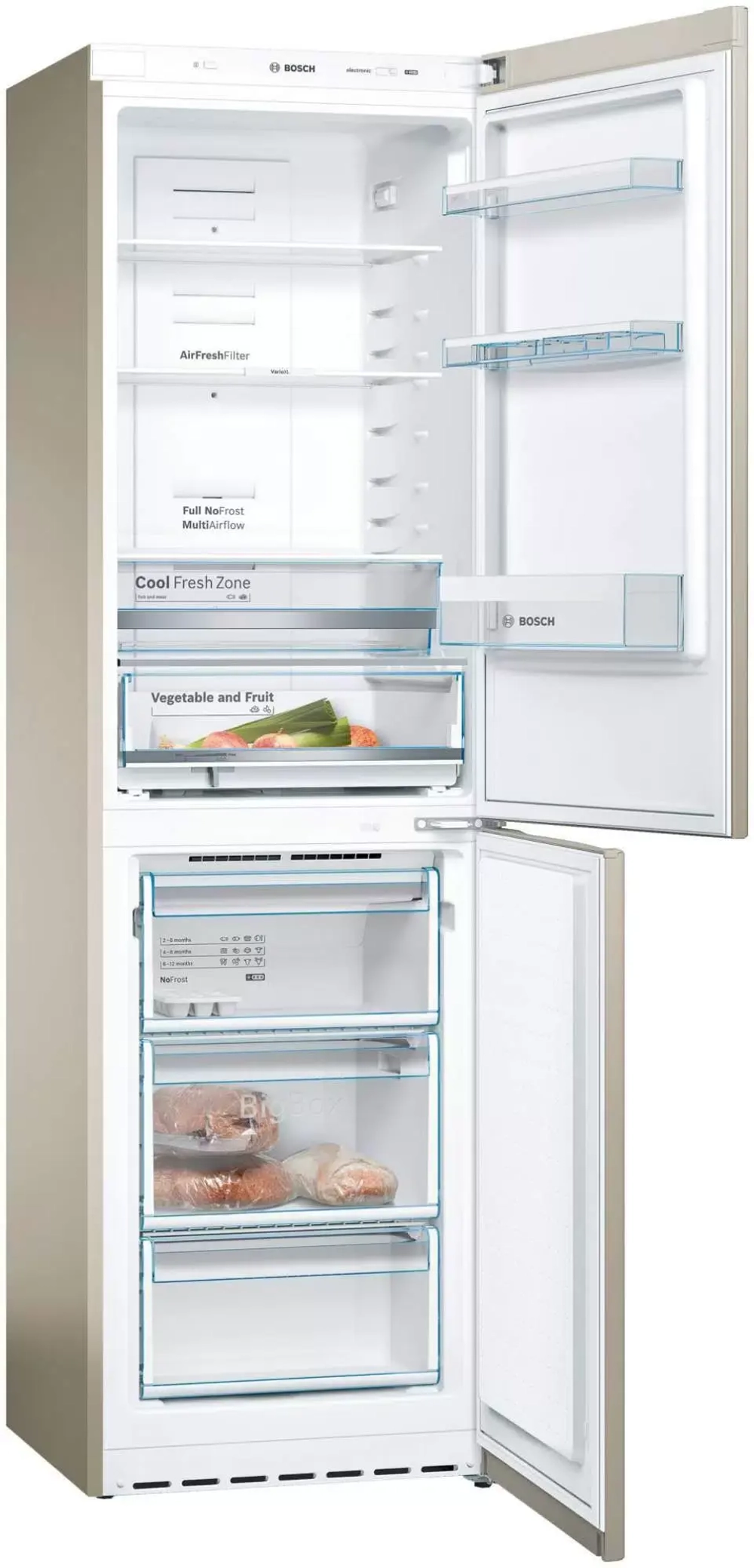 Двухкамерный холодильник Bosch KGN39VK1MR