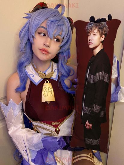 Мини дакимакура Бан Чан из Стрей Кидс | Stray Kids арт. M1007, 60х20 см