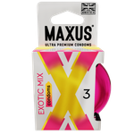 Презервативы MAXUS Exotic Mix, ароматизированные, 3 шт