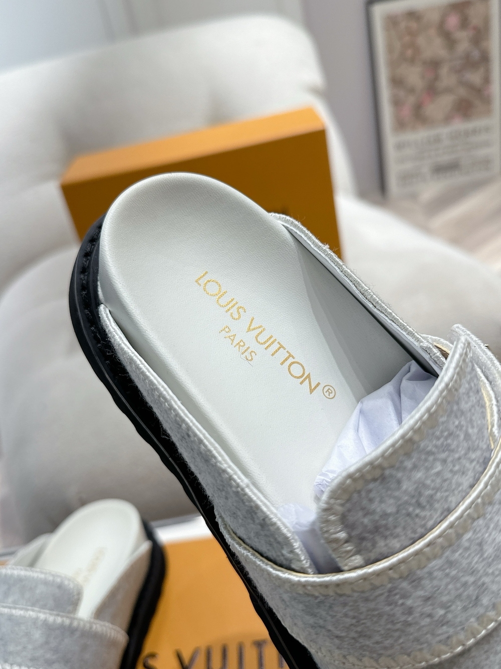 Louis Vuitton Cosy Flat Comfort Clog