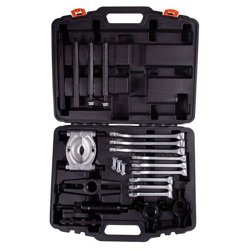 AFFIX (AF10419010C) Съемник подшипников гидравлический 10 т, 75-100 мм, 21 предмет