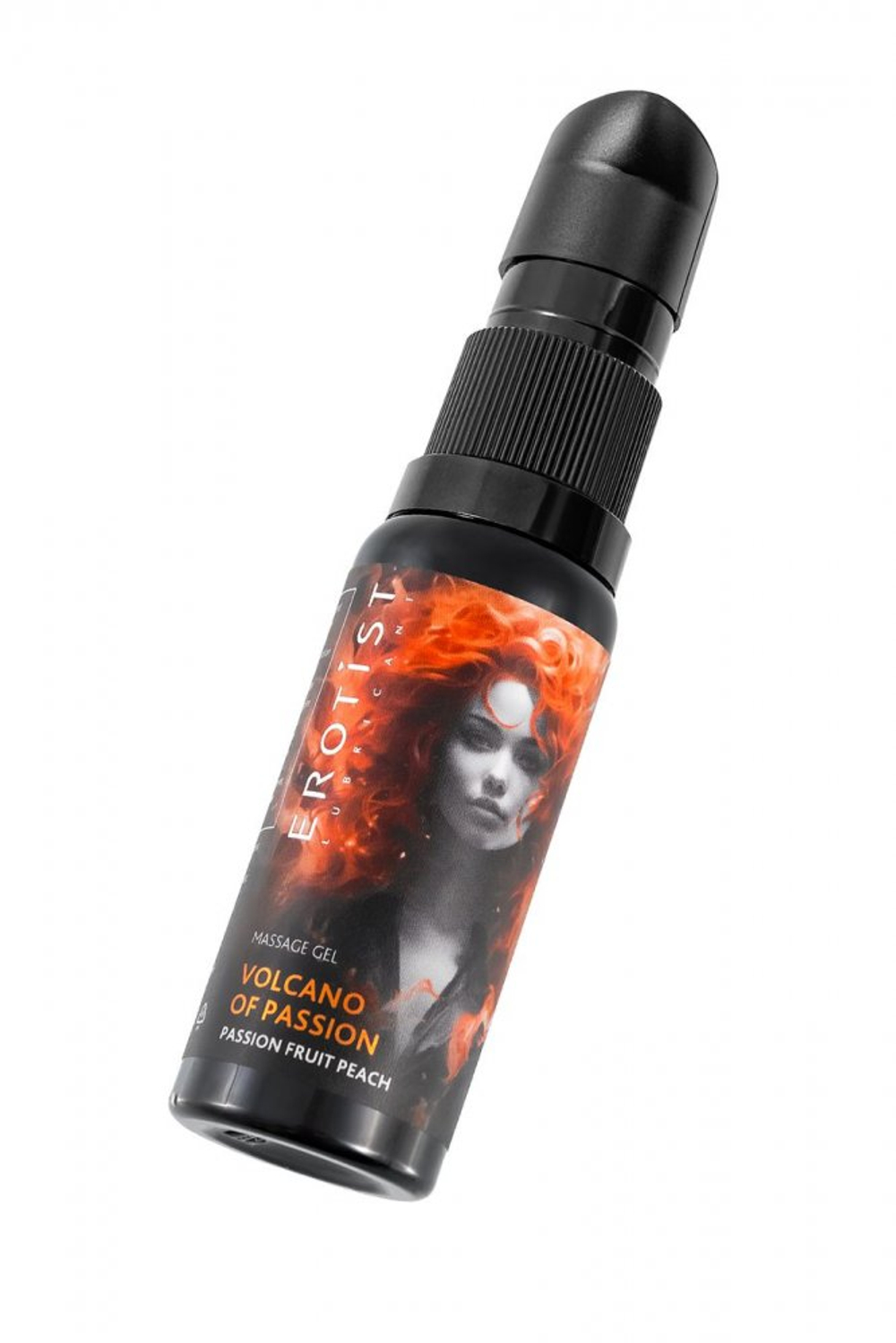 Гель с эффектом вибрации Erotist Volcano со вкусом персика и маракуйи 25 мл