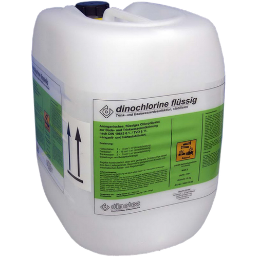 Динохлорин жидкий хлор 13% 28 кг