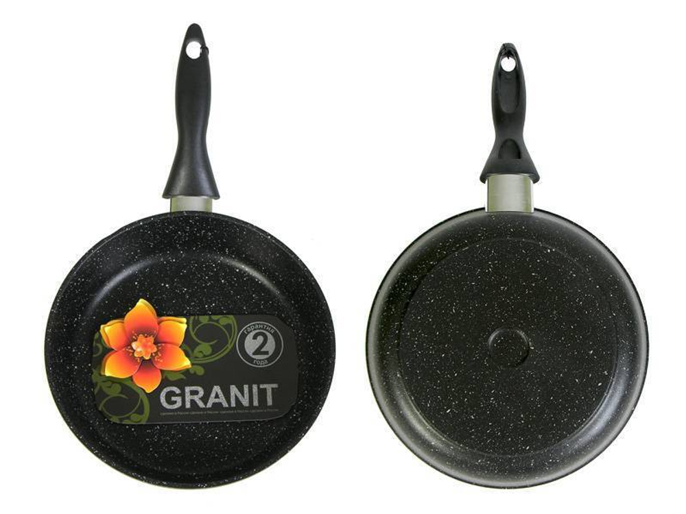 Сковорода 28см Гранит black