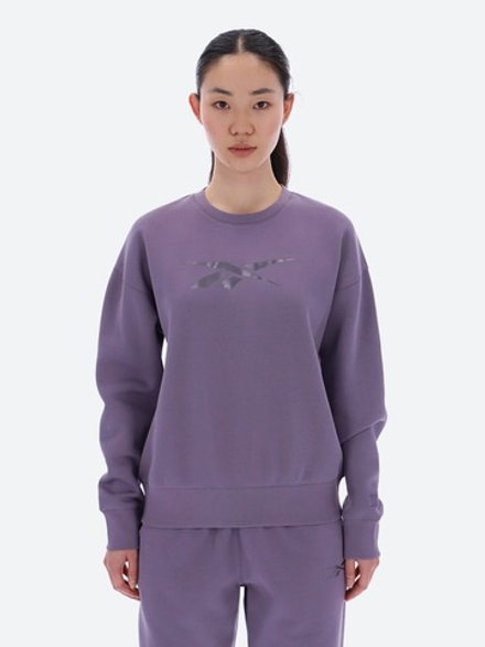 Толстовка женская REEBOK ABIGAIL TONAL SATIN CREWNECK SWEATSHIRT