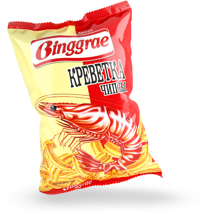 Чипсы Binggrae Креветка 50 г