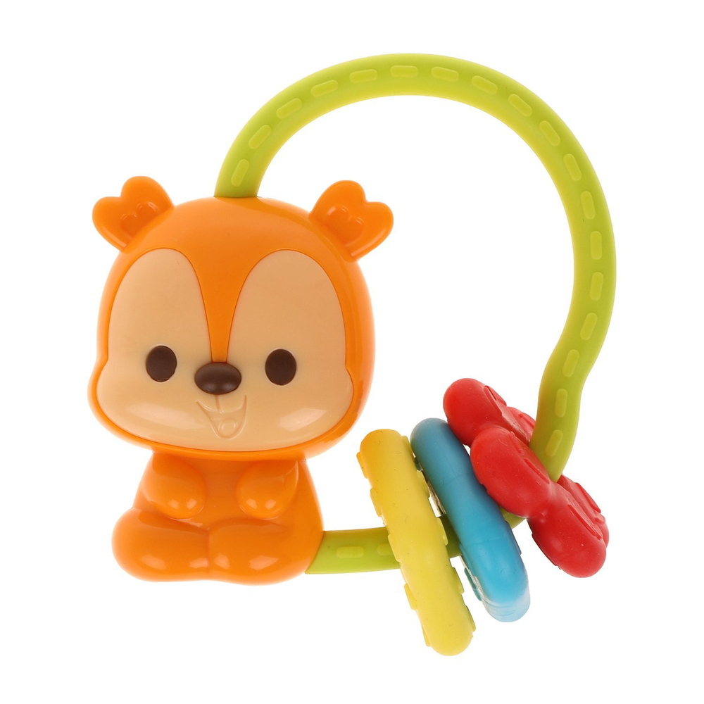 939841/Погремушка "Белочка" с мягкими колечками/35