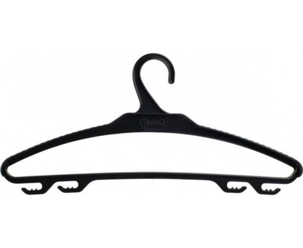 Вешалка-плечики 52-54 р-р Rambai пластик, черная 221304530/01 IDIland