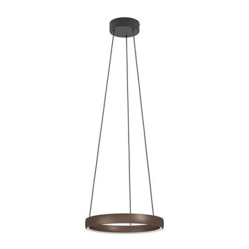 Светодиодный подвес с регулировкой цветовой температуры LED 2X19W 2200К-6500K 390449 чёрный/коричневый Trabuco Eglo