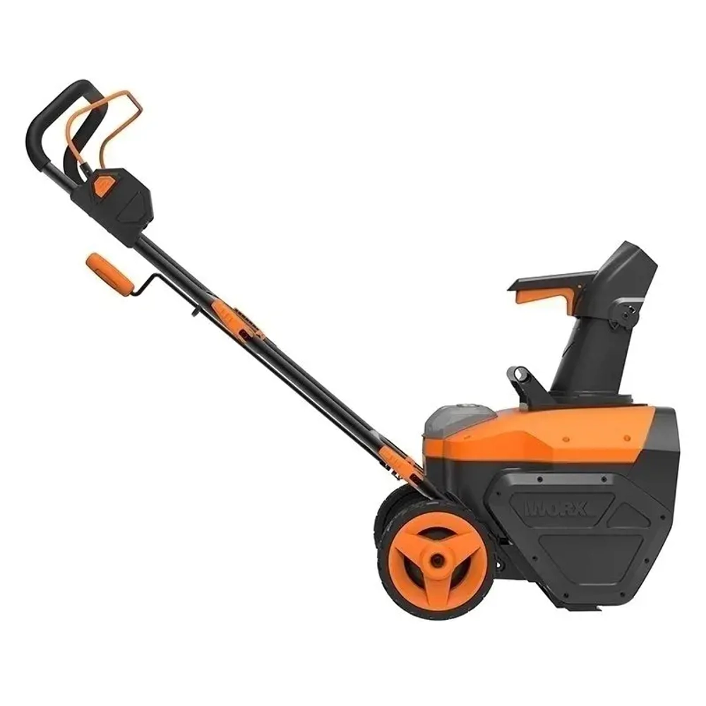 WORX WG471E.9 40В аккумуляторный снегоуборщик (без АКБ и ЗУ) ковш 51 см, выброс 6 м