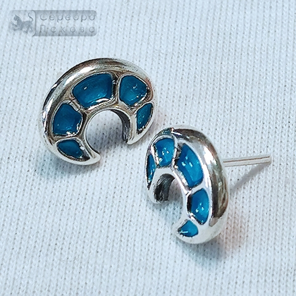 Серьги луница