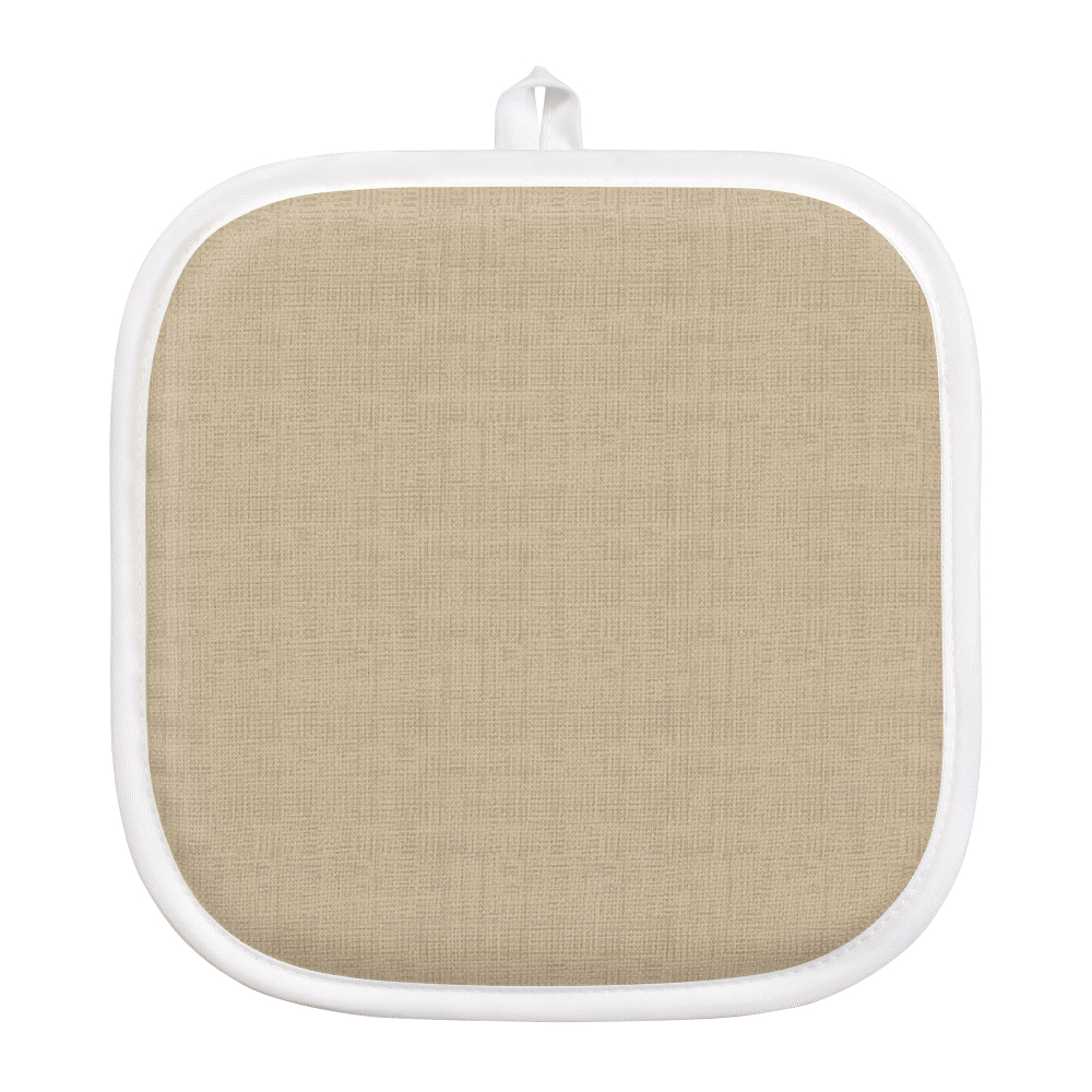Прихватка бежевая 20*20 см