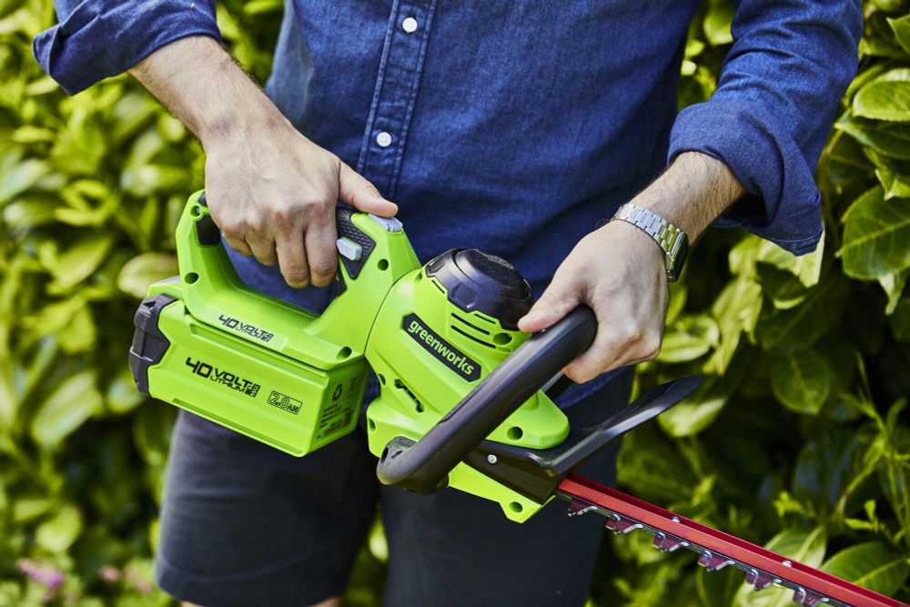 Кусторез аккум. GREENWORKS G40HT61 40V,61см,2800резов/мин,без акб/зу (2200907)