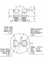 Смеситель для душа Rav-Slezak SEINA SE986KCMAT