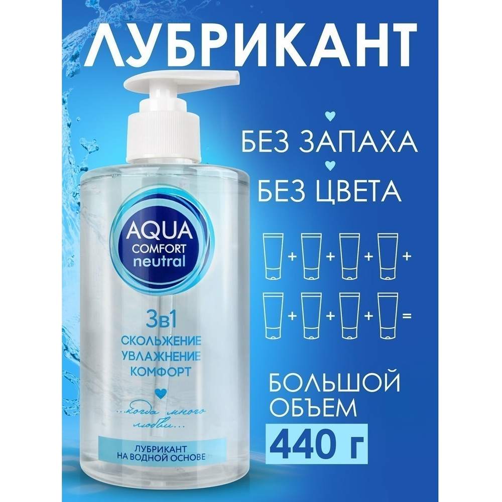 Лубрикант на водной основе Aqua Comfort Neutral 440 гр