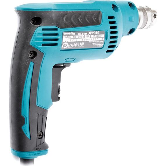Сетевая дрель Makita DP2010 безударная