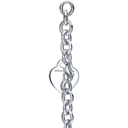 Браслет из серебра со звеньями,Tiffany 🩷 Love return