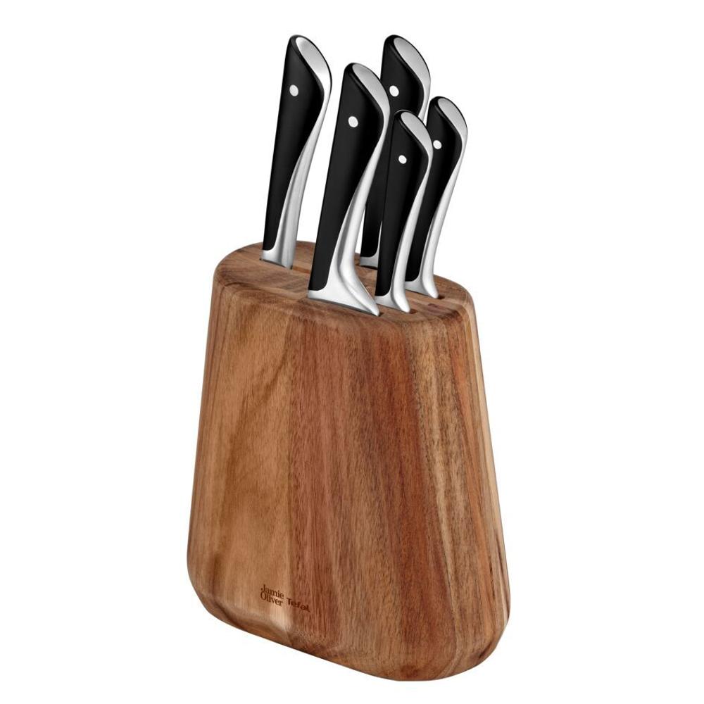 Блок с ножами Tefal Jamie Oliver 6 предметов K267S556