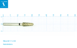 Бор алмазный черный Frank Dental типа FG - D.855.025.SG.FG