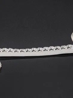 Айвори 51 Резинка ажурная 11 мм Греция