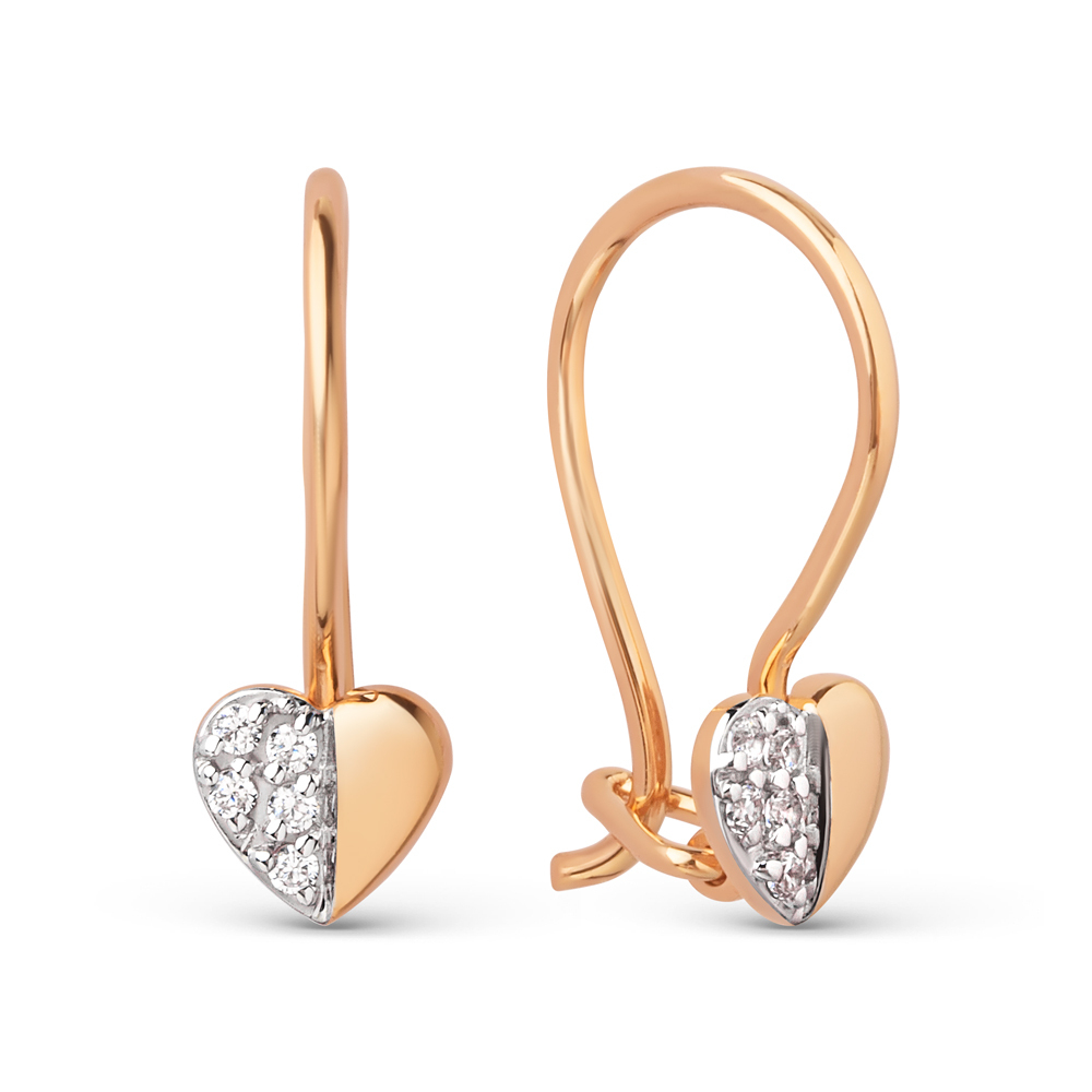 Серьги из золота 585 пробы
