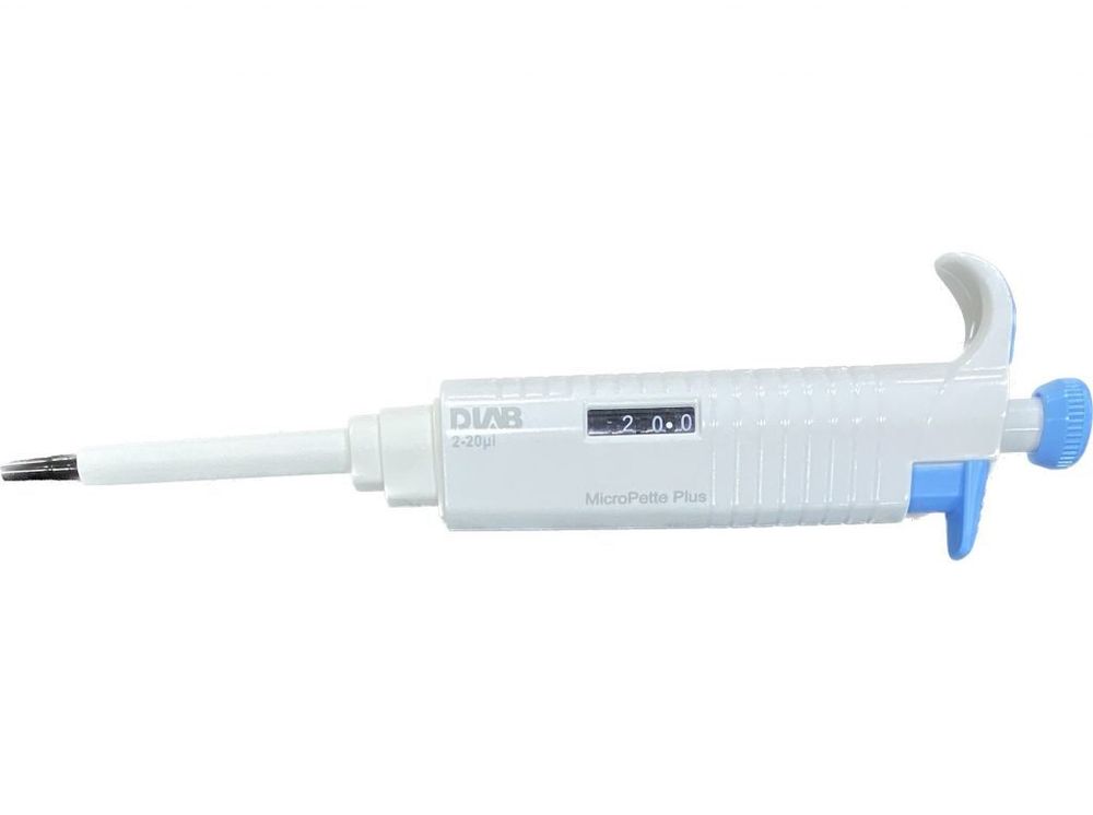 DLAB-1-2-20M Дозатор DLab MicroPette Plus переменного объема 2-20 мкл