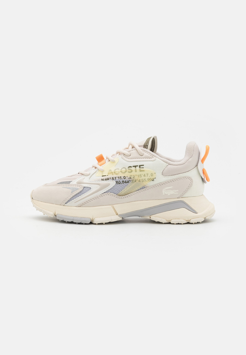 Lacoste L003 NEO TECH 224 - кроссовки на шнуровке - Молочный