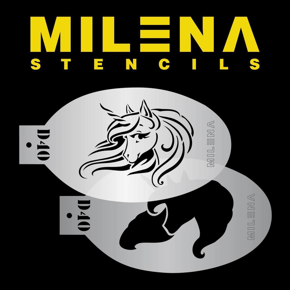 Трафарет Milena D40