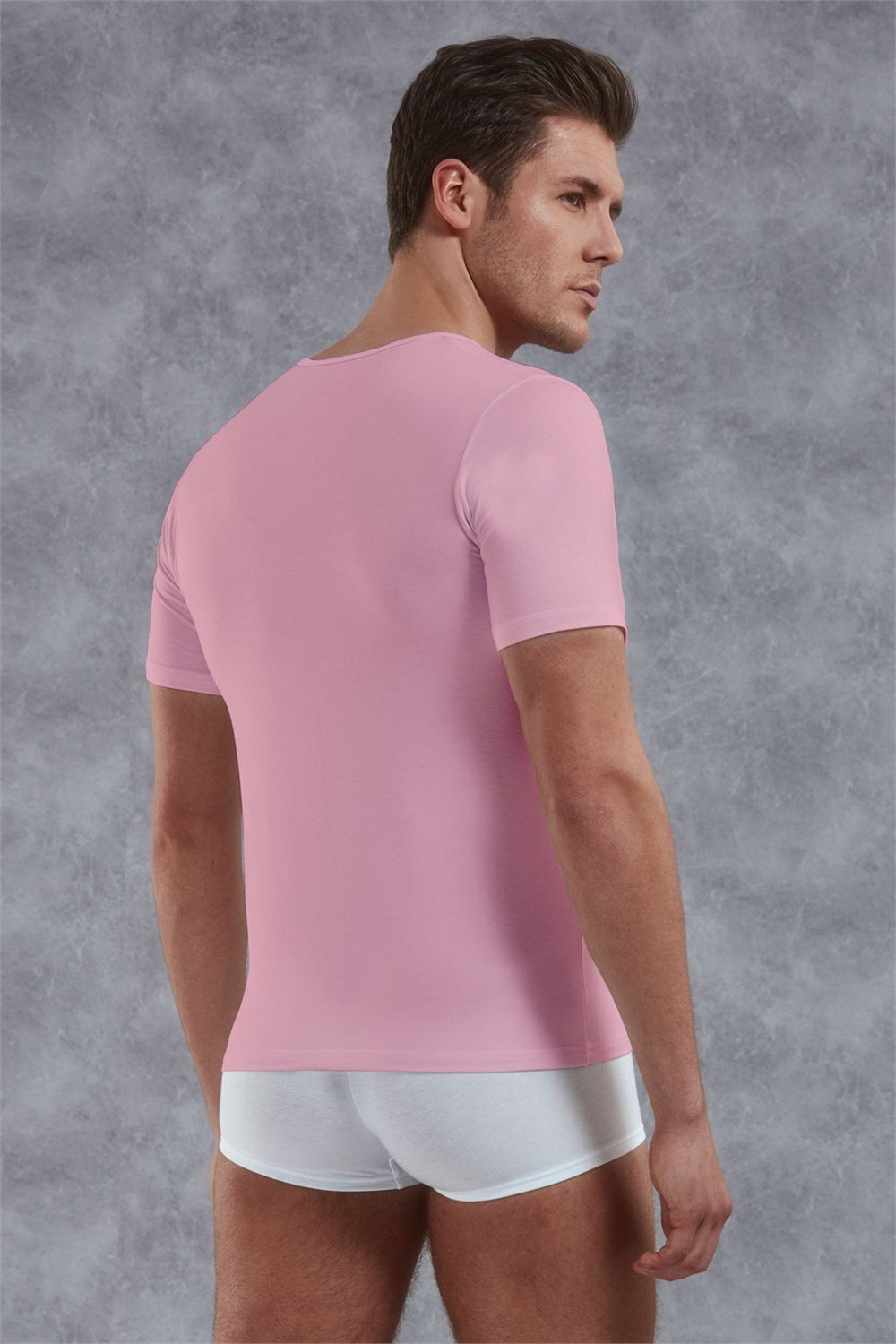 Мужская футболка с V-образным вырезом Doreanse City (Размер: M) (Цвет: коричневый)