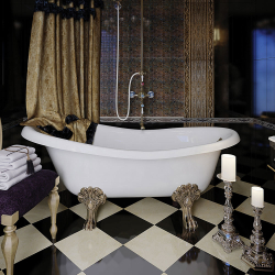 Ванна Migliore Bella на лапах "MIGLIORE" бронза 170х80см  24623