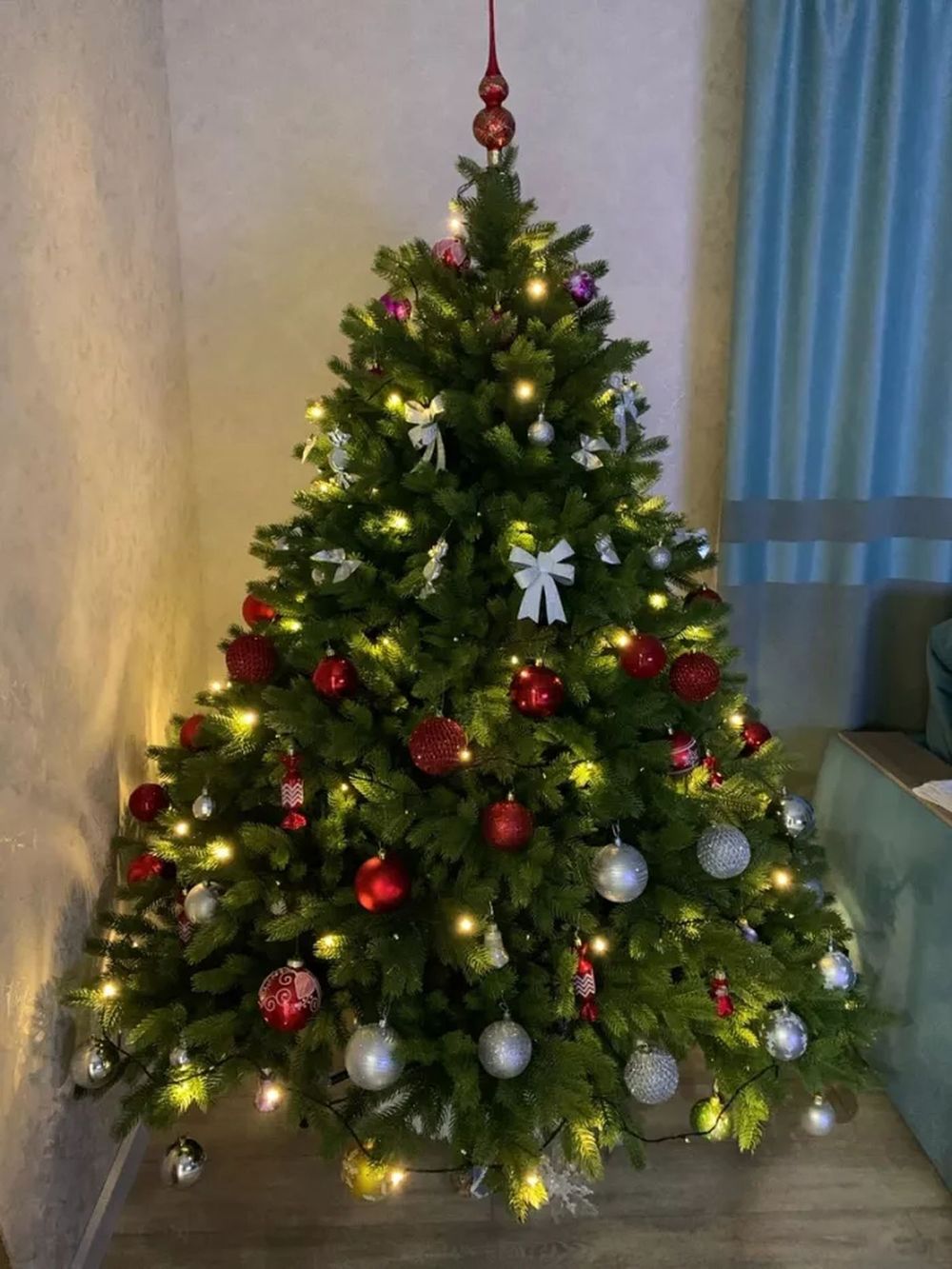 Ель искусственная «Эрмитажная» (Литая хвоя) 180 см / 1.8 м