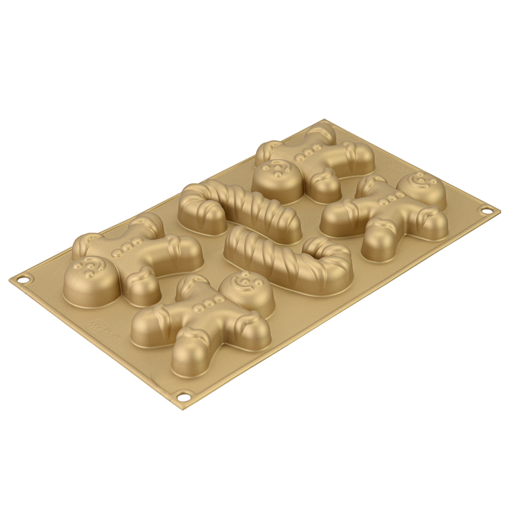 Форма для приготовления пирожных Silikomart Ginderbread Man силиконовая