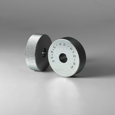 25x8x6 AA P1.0 HSS PM Ролик для накатки рифления