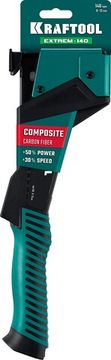 KRAFTOOL EXTREM-140 тип 140 (G/11/57) 20GA (6-12мм), композитный сверхлёгкий скобозабиватель (3154)