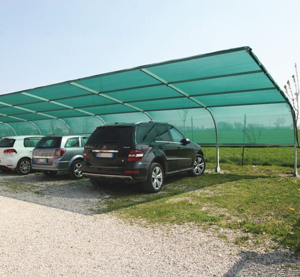 Сетка для затенения  60 грамм PRIVAL  для теплиц, навесов, заборов,(55% затенения)  размер 3х5м,  крепеж в комплекте.