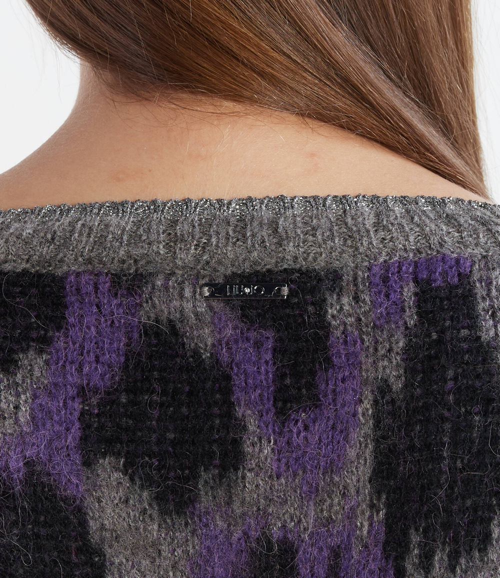 Свитер Liu Jo - серый(MF3428 MAG71)