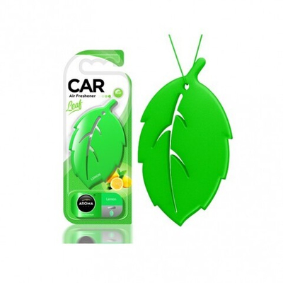 AROMA CAR Полимерный ароматизатор AROMA CAR LEAF 3D Lemon