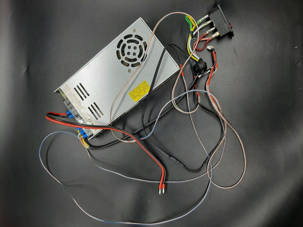 Блок питания + кнопка включения Creality K1 / K1C