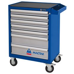 МАСТАК (52-07322B) Набор инструментов 323 предмета, "ЭКСПЕРТ 322", в синей тележке