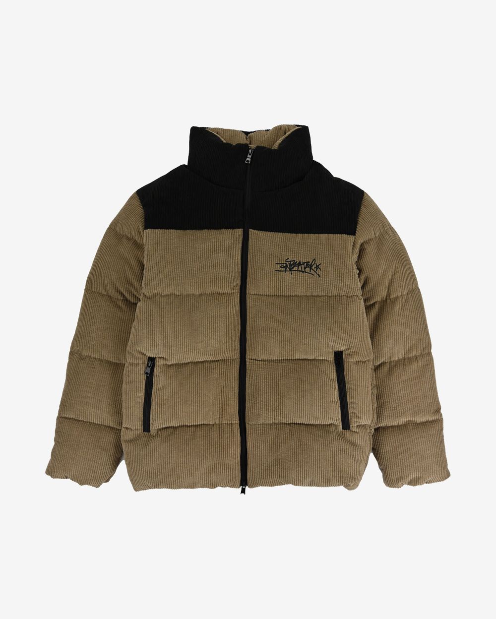 Пуховик Anteater Downjacket Velvet Combo Бежевая