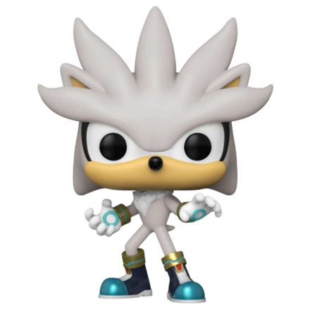 Фигурка Funko POP! Games Sonic the Hedgehog 30th Silver (светится в темноте) (Exc)