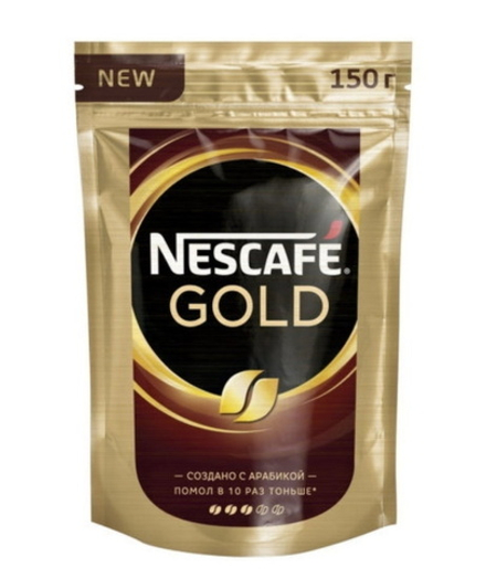 Кофе "NESCAFE Gold" 150г. пакет