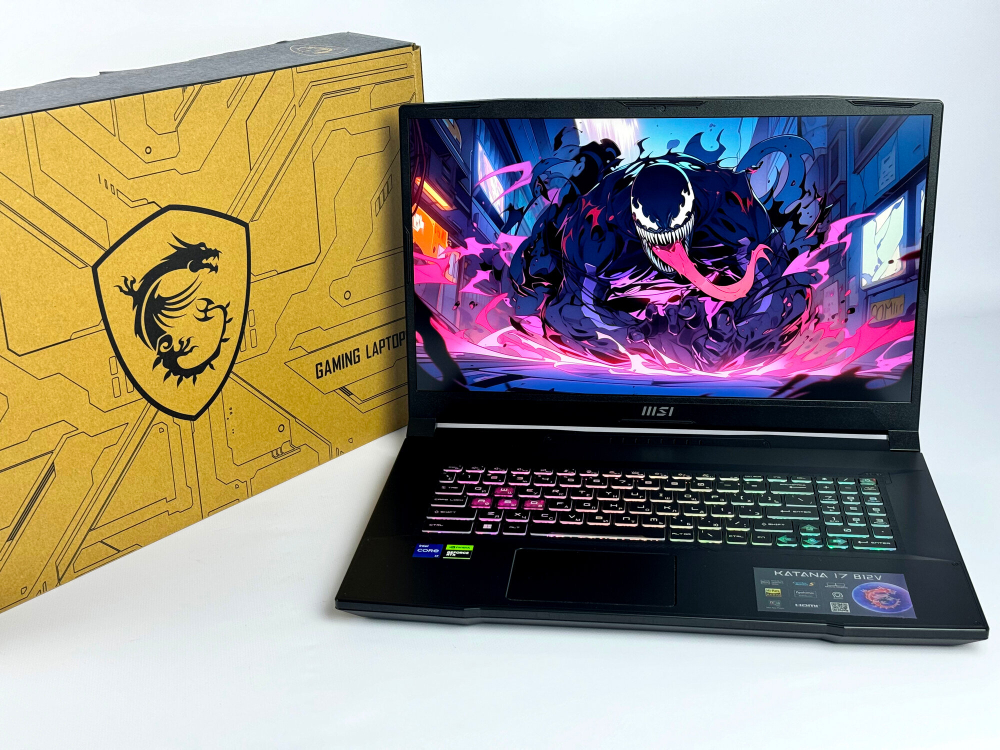 Игровой ноутбук MSI Katana B12V i7-12650H/16GB(RAM)/1TB(SSD)/RTX4070(8GB)/17.3/144Hz/WIN11PRO