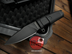 Нож Extrema Ratio Shrapnel OG BLACK А+++ V.2026 - черная рукоять, клинок черный