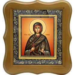 Фаина Анкирская (Коринфская), мученица дева. Икона на холсте.